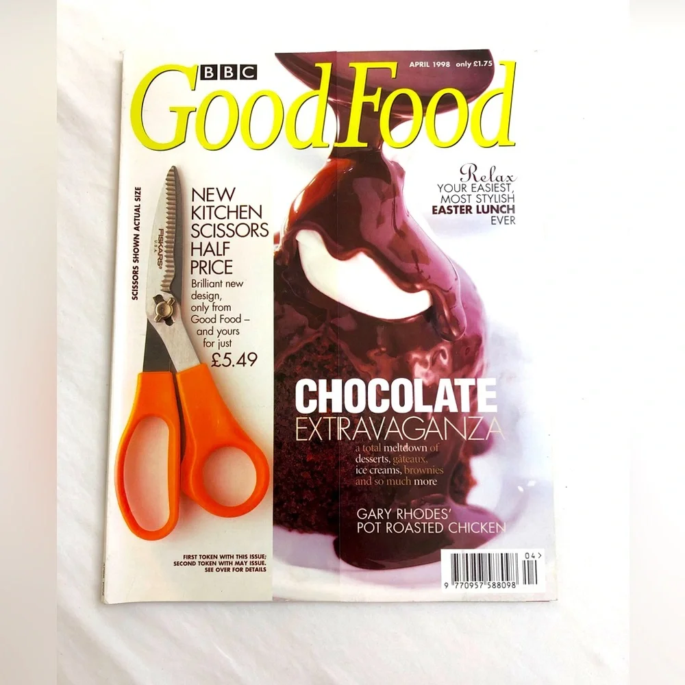 BBC Good Food Magazines Lot of 3 British Food April 1993 April 1998 May 1994